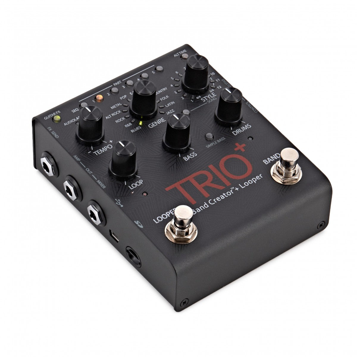 Looper Pedal Guitar DigiTech TRIO