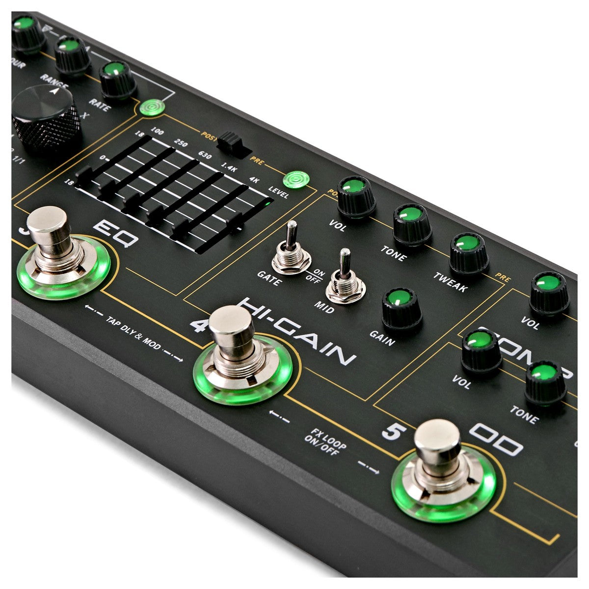 Multi Efects Pedal Guitar Mooer Black Truck