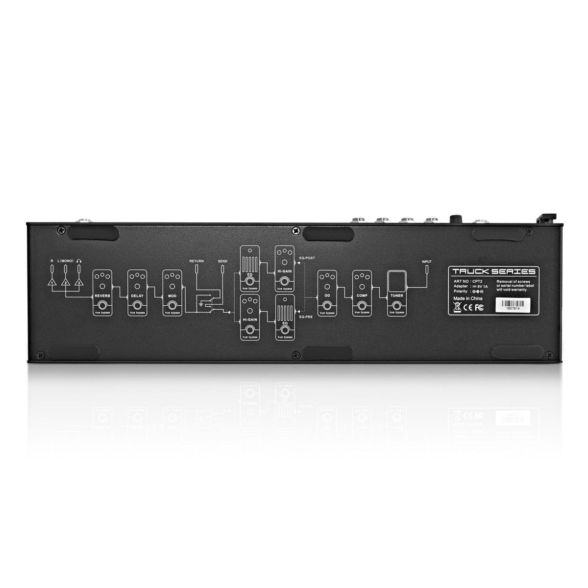Multi Efects Pedal Guitar Mooer Black Truck