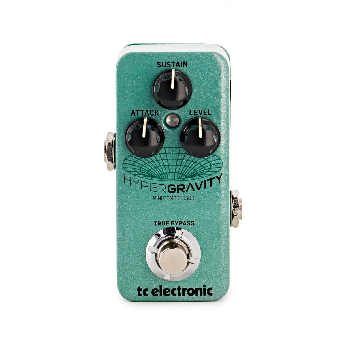 TC Electronic HyperGravity Compressor Guitar Effects Pedal, Digital Pedal