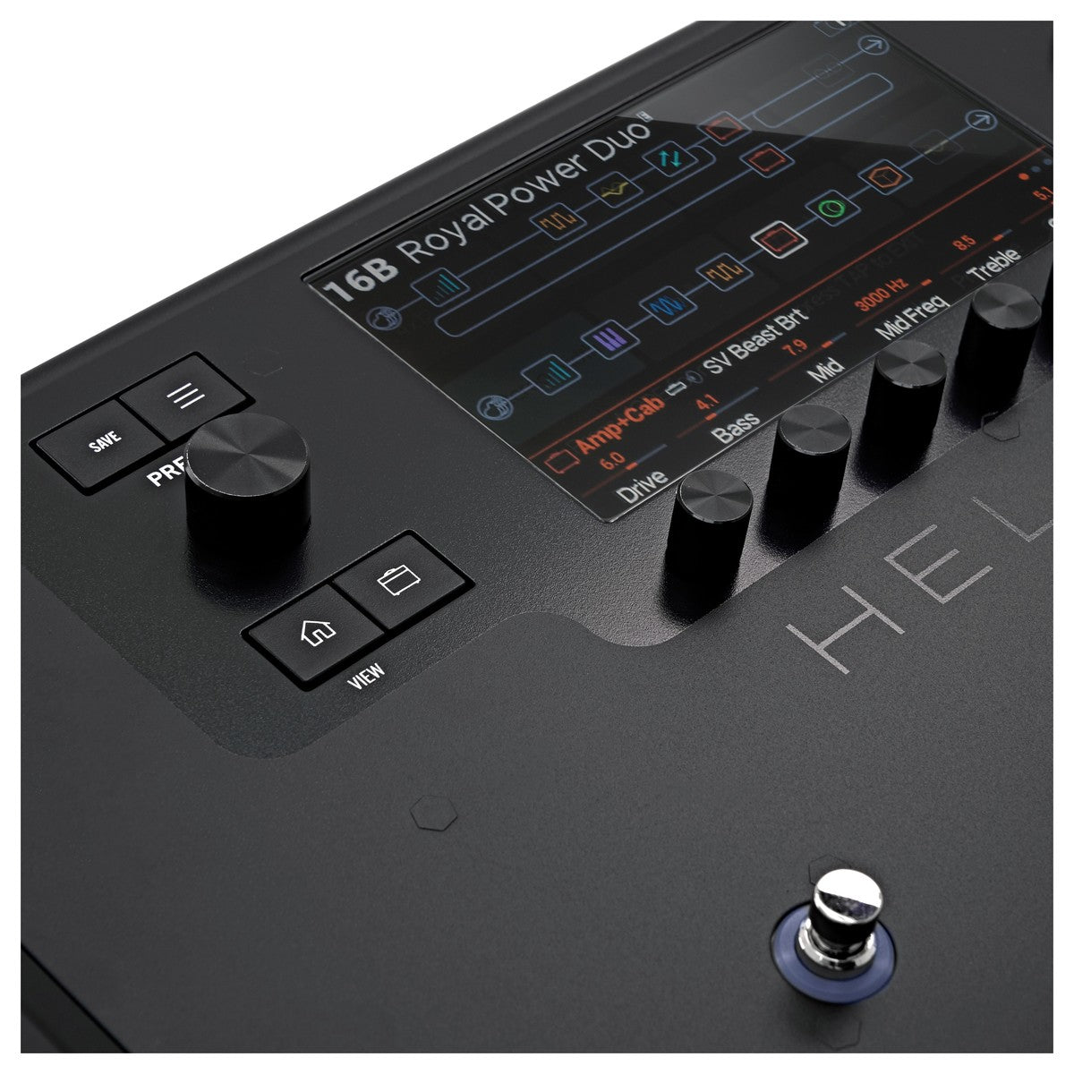 Multi Efects Pedal Guitar Line 6 Helix