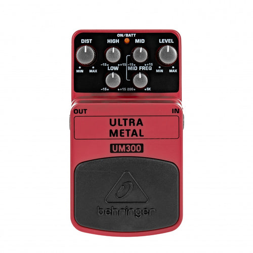 Distortion Pedal Guitar Behringer UM300 Ultra Metal Effects