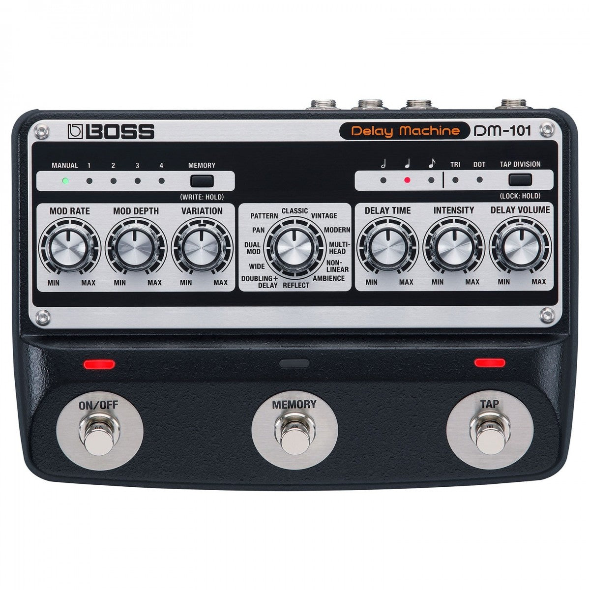 Delay Pedal Guitar Boss DM-101 Delay Machine Stereo Analog