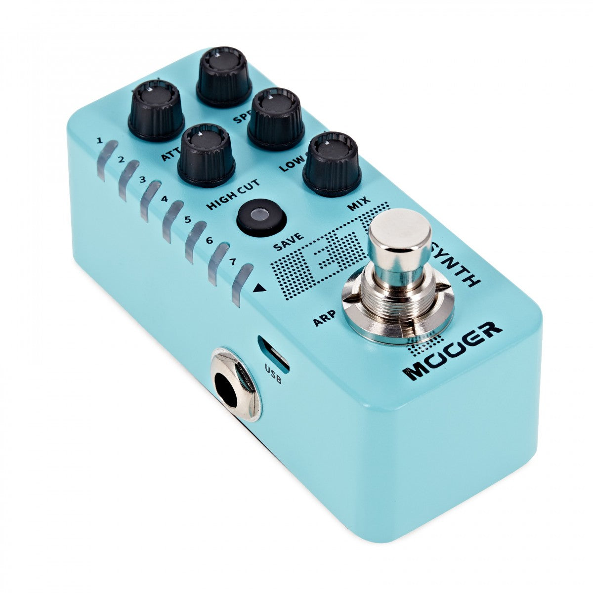 Synth Pedal Guitar Mooer E7