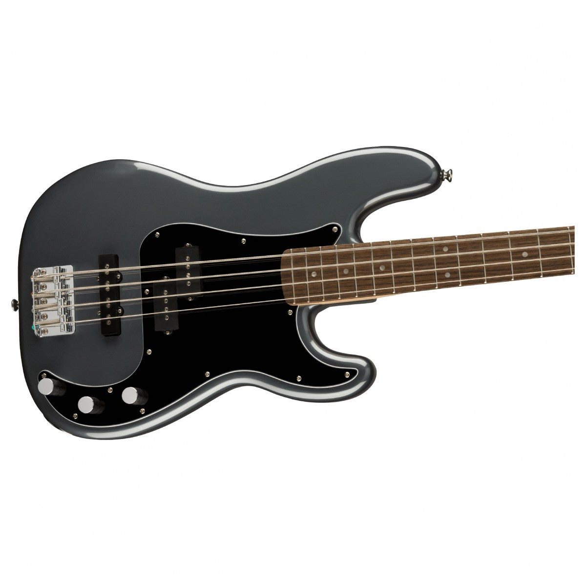 Squier Affinity Precision Bass PJ Indian Laurel Fingerboard Charcoal Frost Metallic