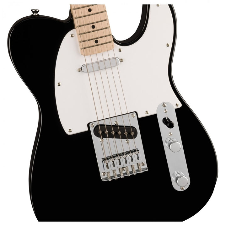 Đàn Guitar Điện Squier Sonic Telecaster Black Indian Laurel Fingerboard