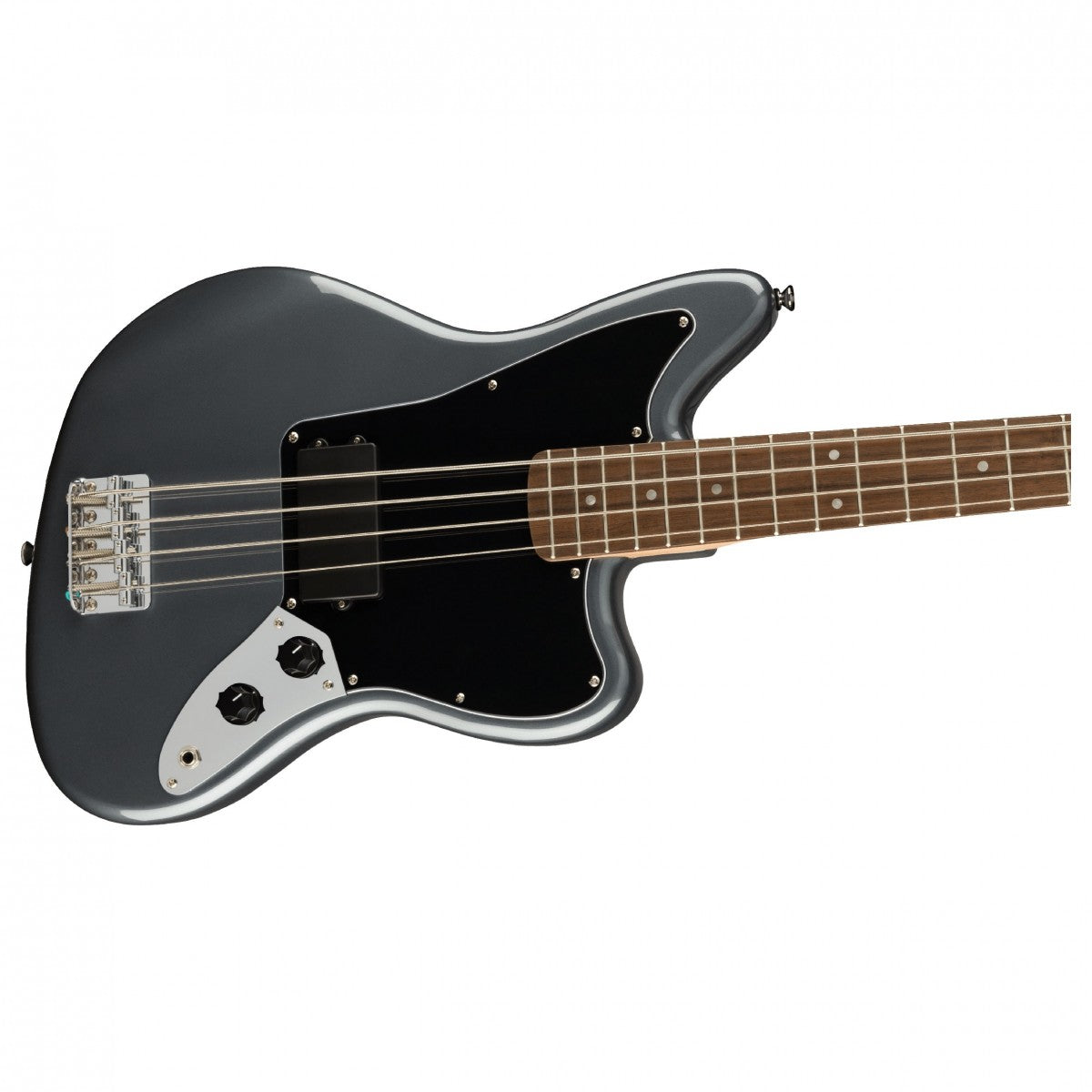 Đàn Guitar Điện Squier Affinity Jaguar Bass H,  Indian Laurel Fingerboard, Charcoal Frost Metallic