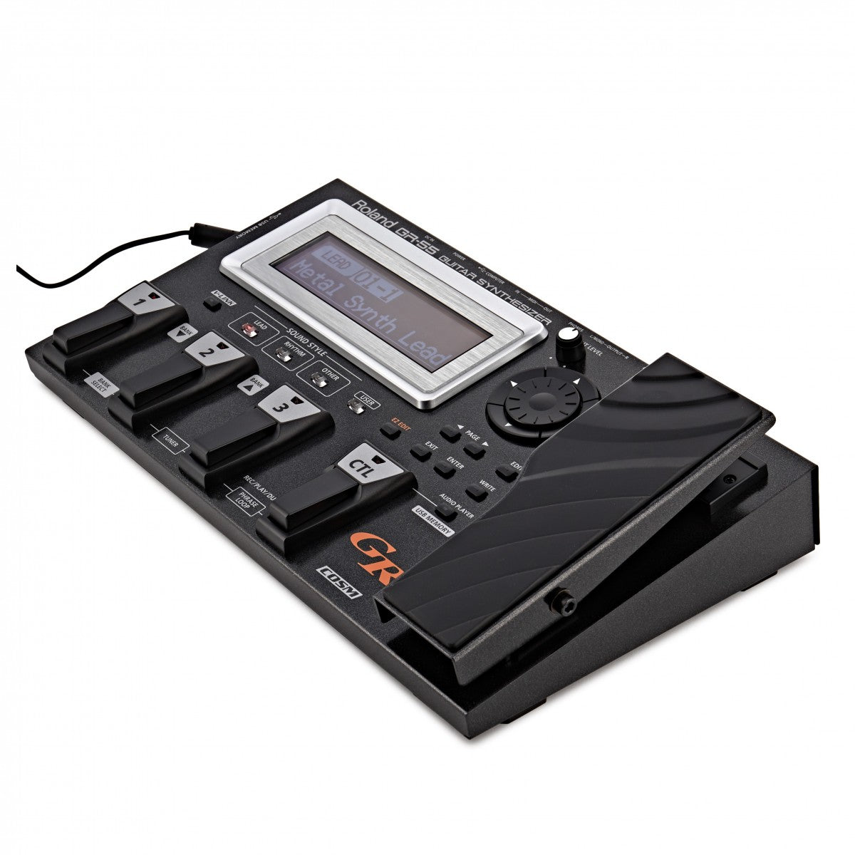 Synth Pedal Guitar Roland GR55S BK