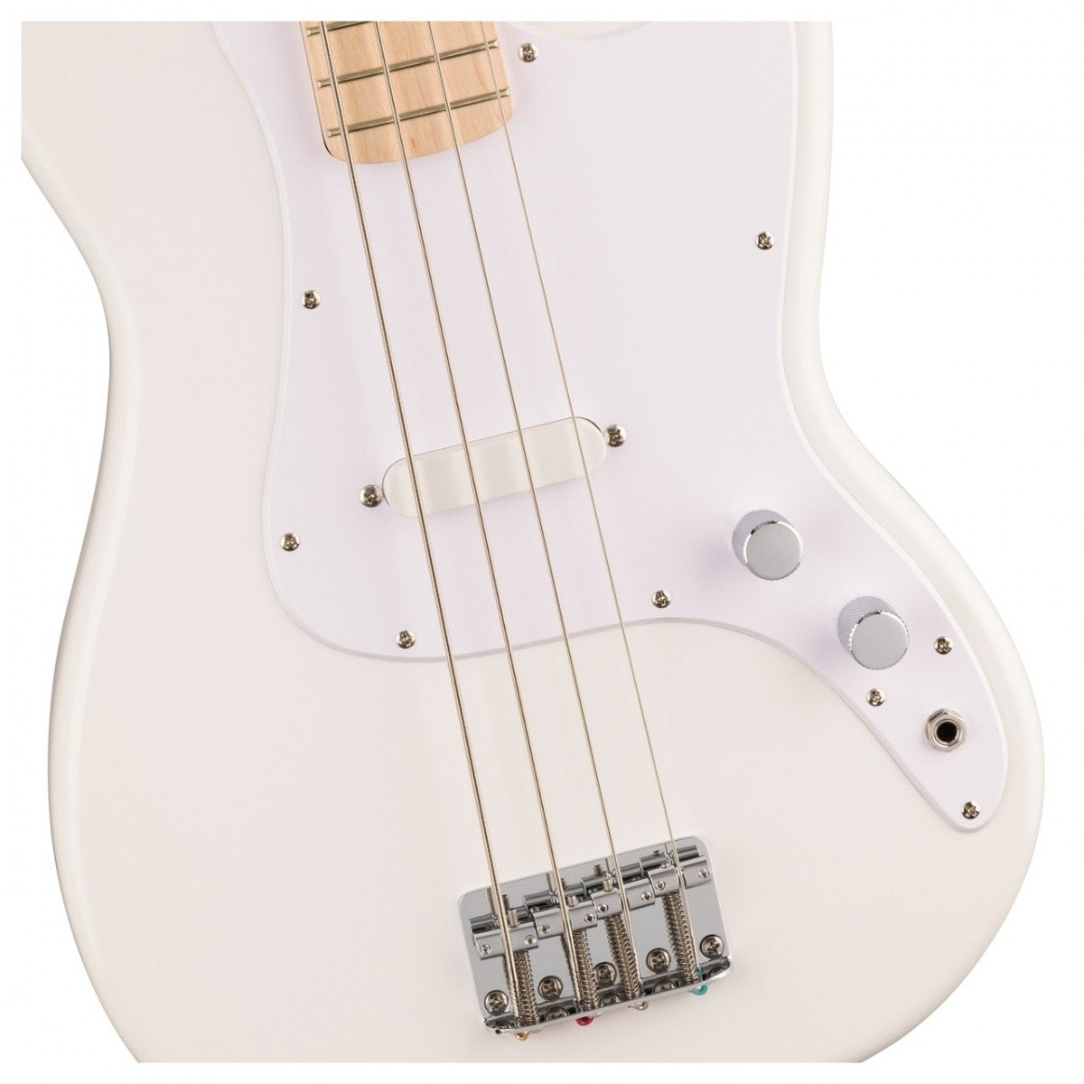 Đàn Guitar Bass Squier Sonic Bronco Bass, Maple Fingerboard, Arctic White