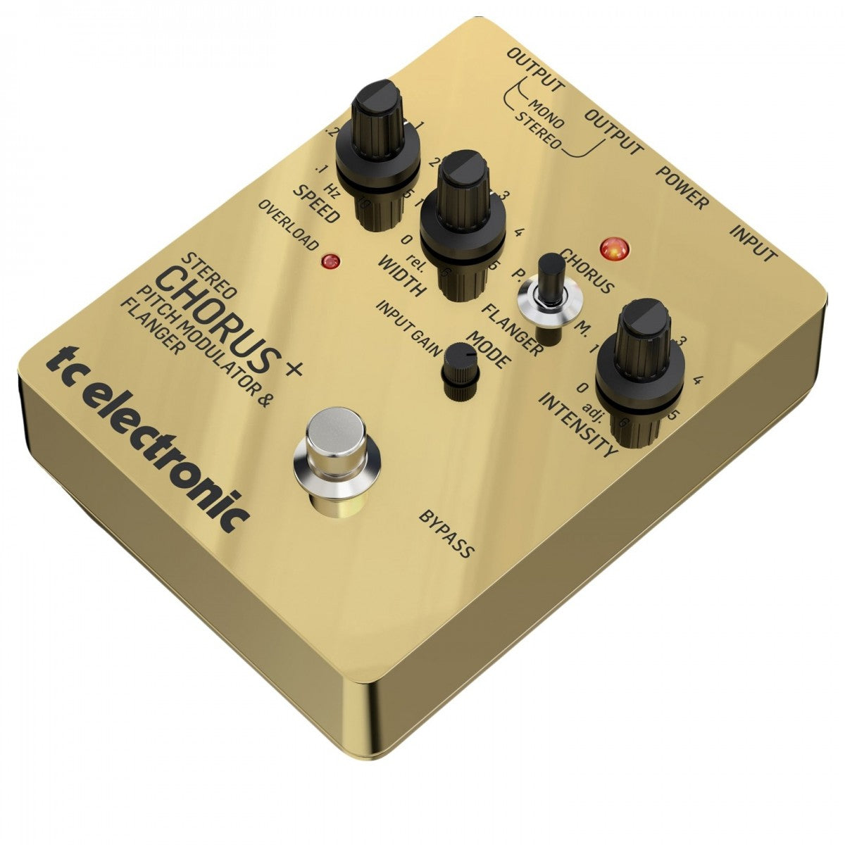 TC Electronic SCF GOLD Stereo Chorus Pedal Guitar, Analog Pedal