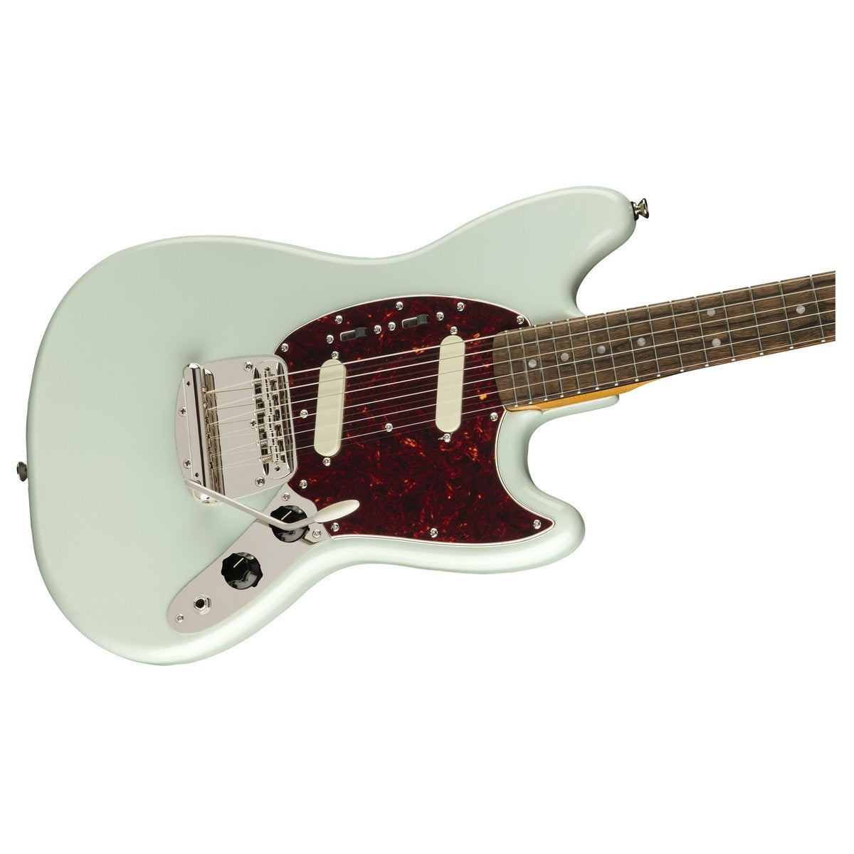 Đàn Guitar Điện Squier Classic Vibe 60s Mustang, Indian Laurel Fingerboard, Sonic Blue