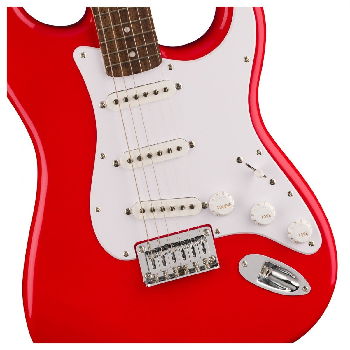 Đàn Guitar Điện Squier Sonic Stratocaster HT SSS màu Torino Red bàn phím Laurel