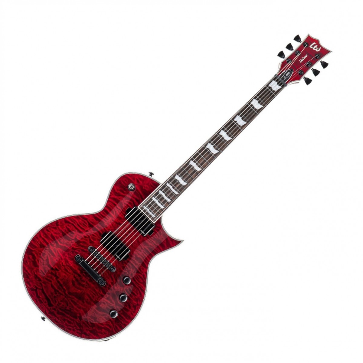 ESP LTD EC-1000 QM See Thru Black Cherry Fluence