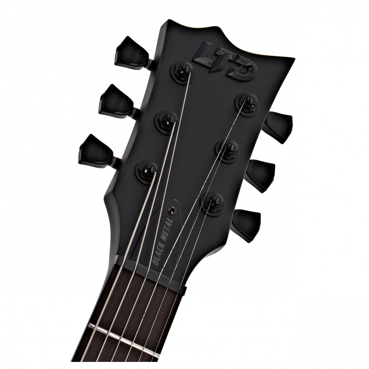 ESP LTD EC-BKM Black Metal, Black Satin