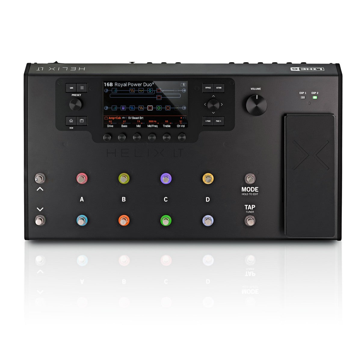 Multi Efects Pedal Guitar Line 6 Helix