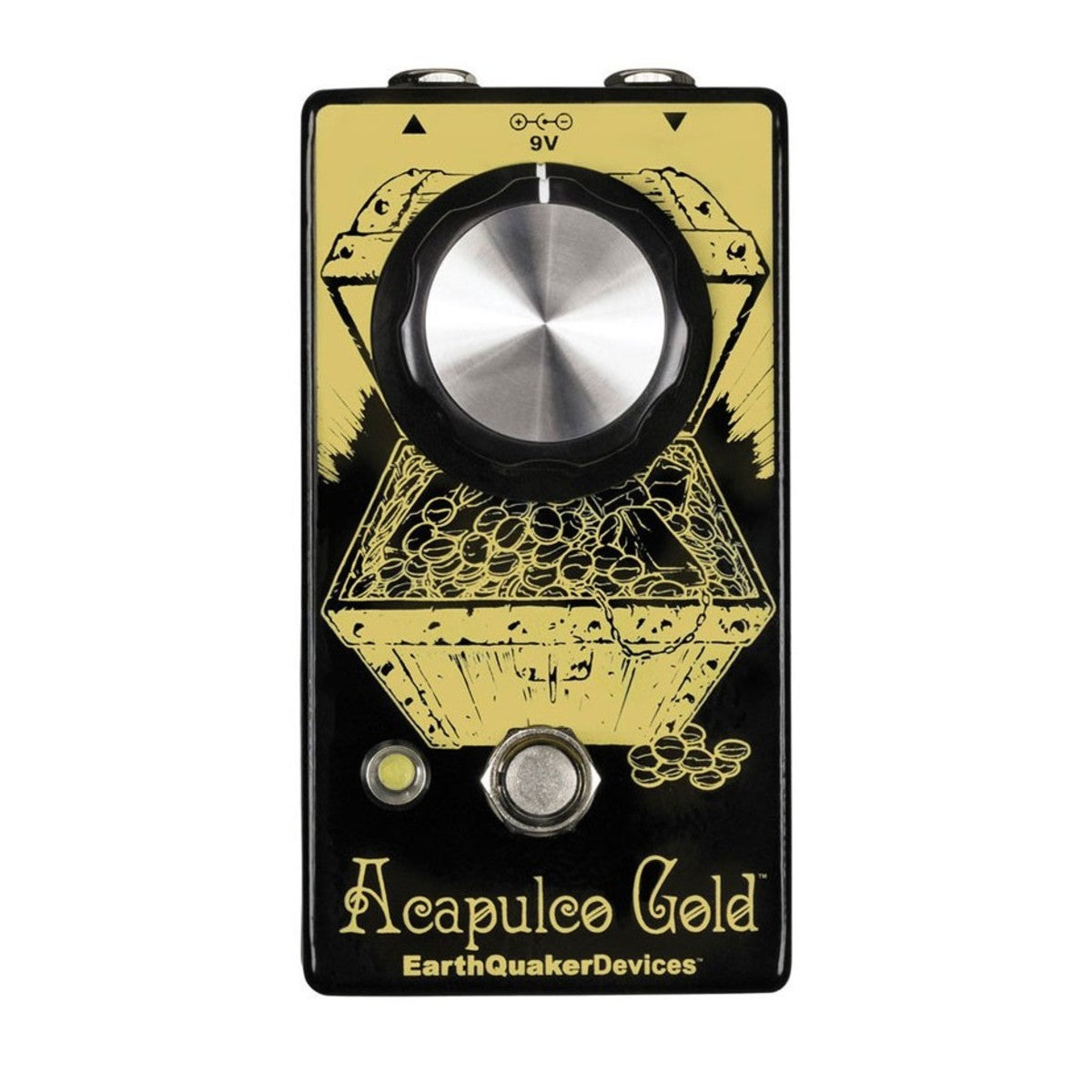 Distortion Pedal Guitar EarthQuaker Devices Acapulco V2 Gold