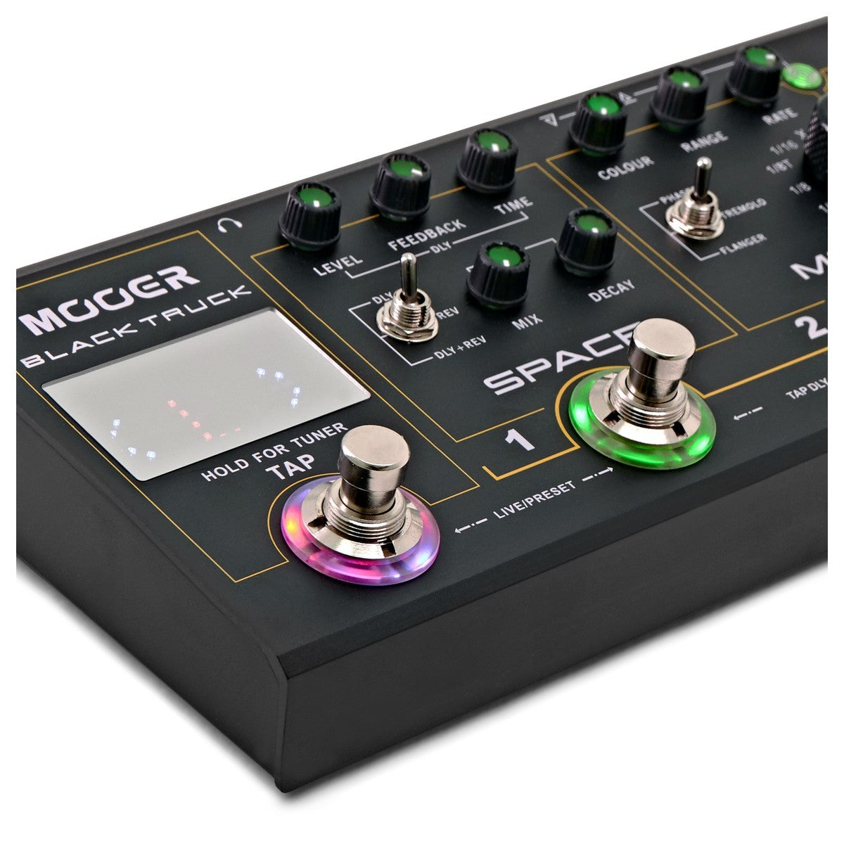 Multi Efects Pedal Guitar Mooer Black Truck