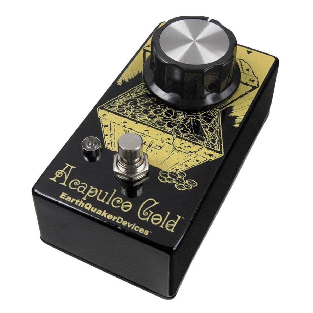 Distortion Pedal Guitar EarthQuaker Devices Acapulco V2 Gold