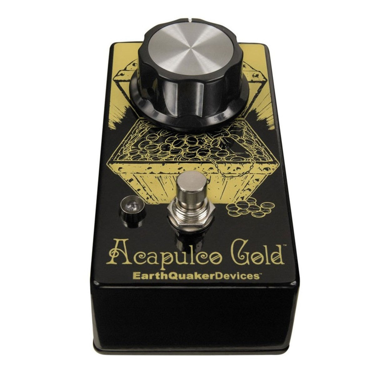 Distortion Pedal Guitar EarthQuaker Devices Acapulco V2 Gold