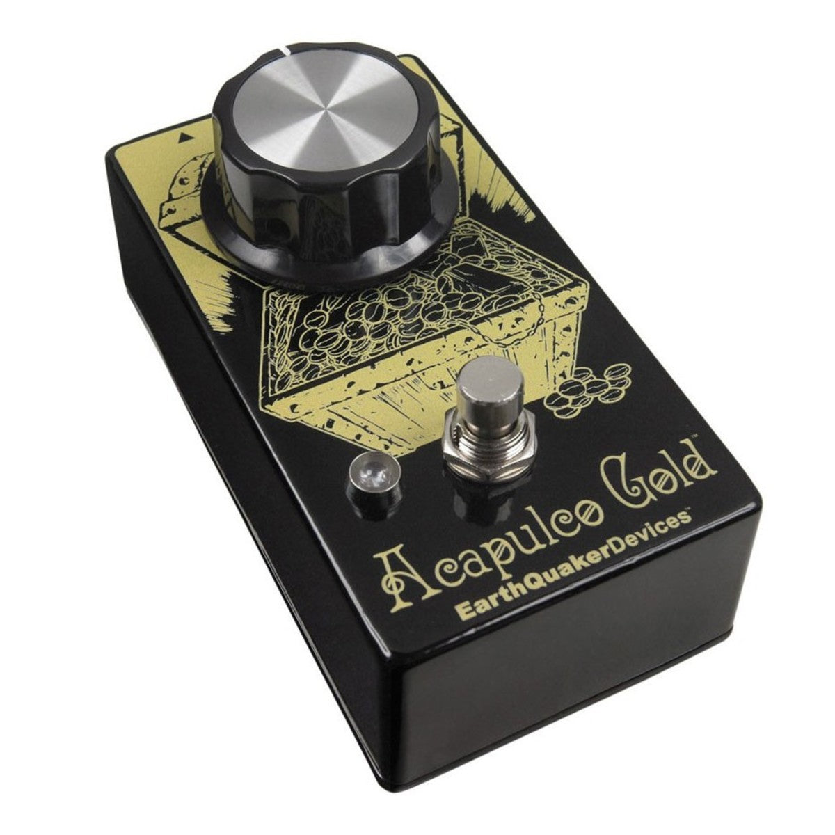 Distortion Pedal Guitar EarthQuaker Devices Acapulco V2 Gold
