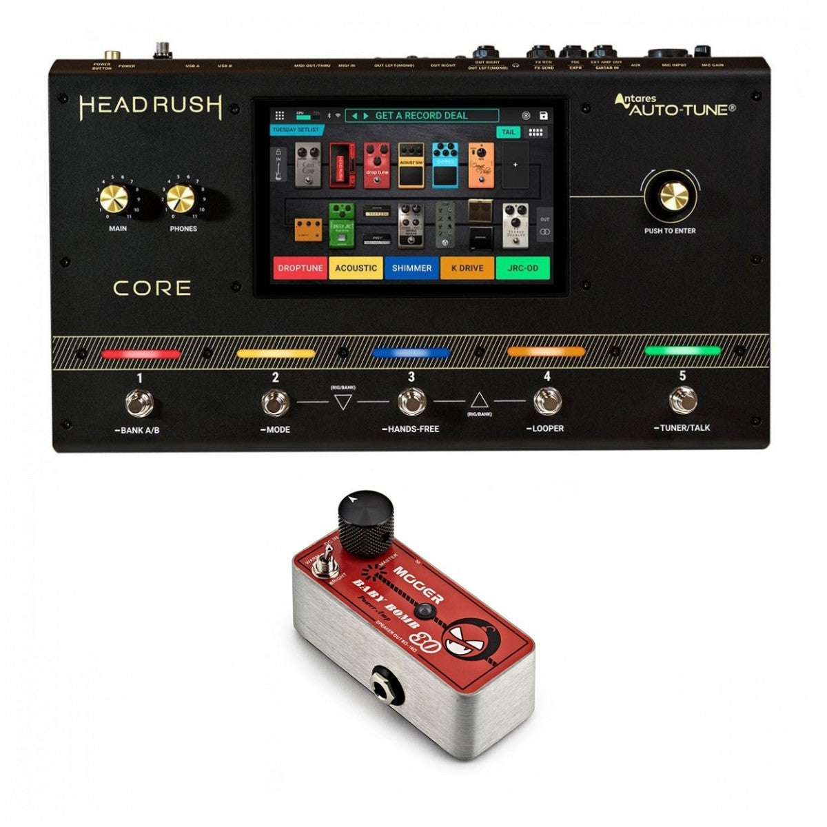 Multi Efects Pedal Guitar HeadRush CORE