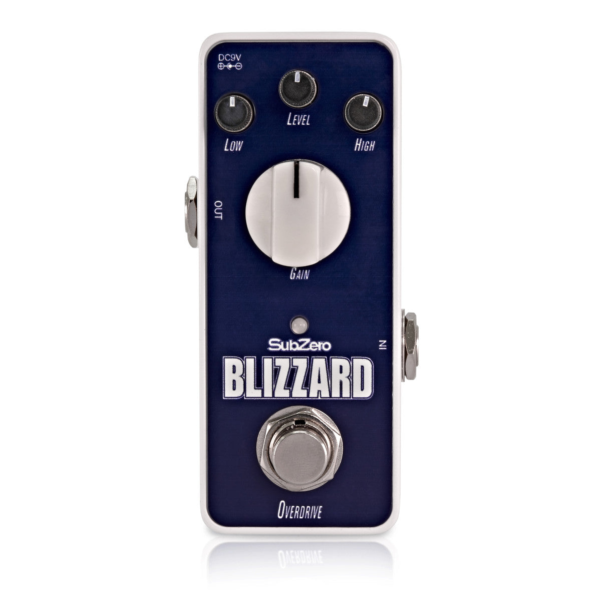 Overdrive Pedal Guitar SubZero Blizzard