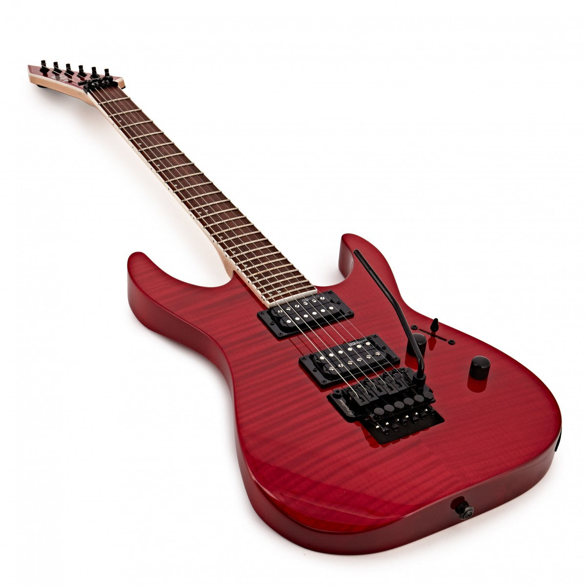 ESP LTD M-200FM, See Thru Red
