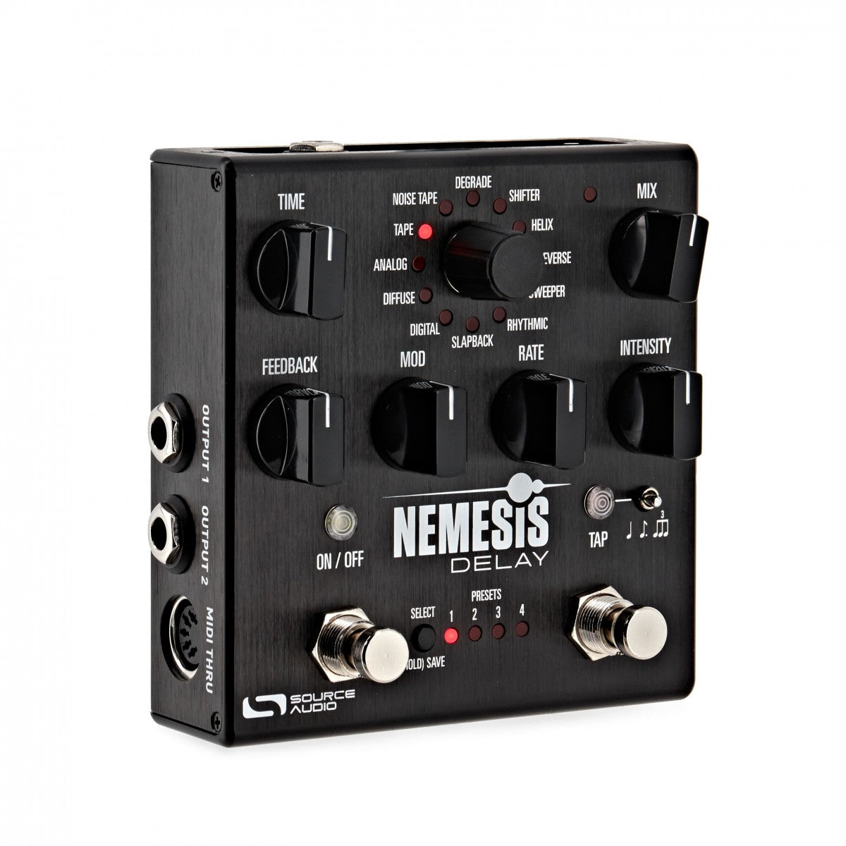 Delay Pedal Guitar Source Audio SA260 Nemesis Stereo