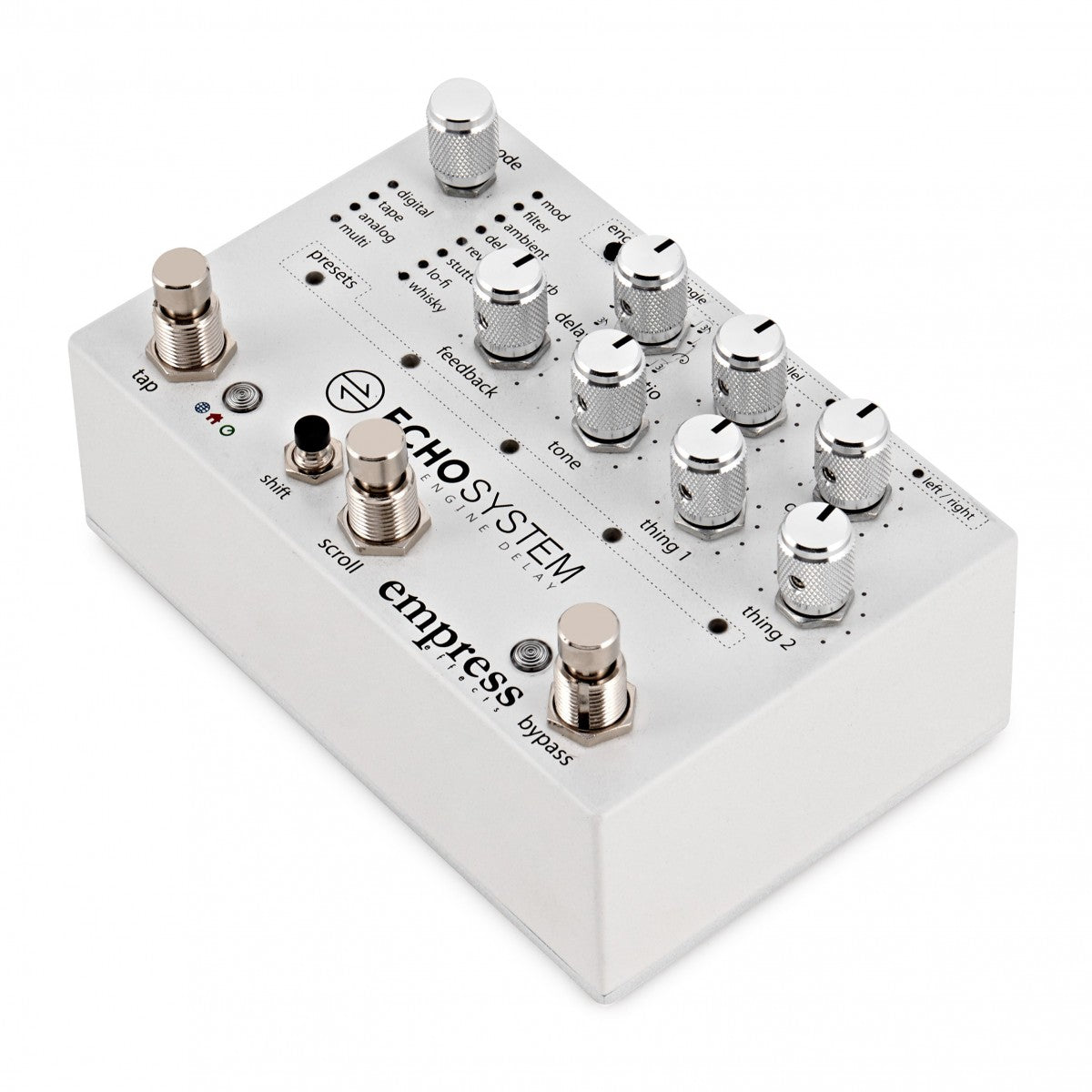 Delay Pedal Guitar Empress Effects Echosystem, Digital Pedal