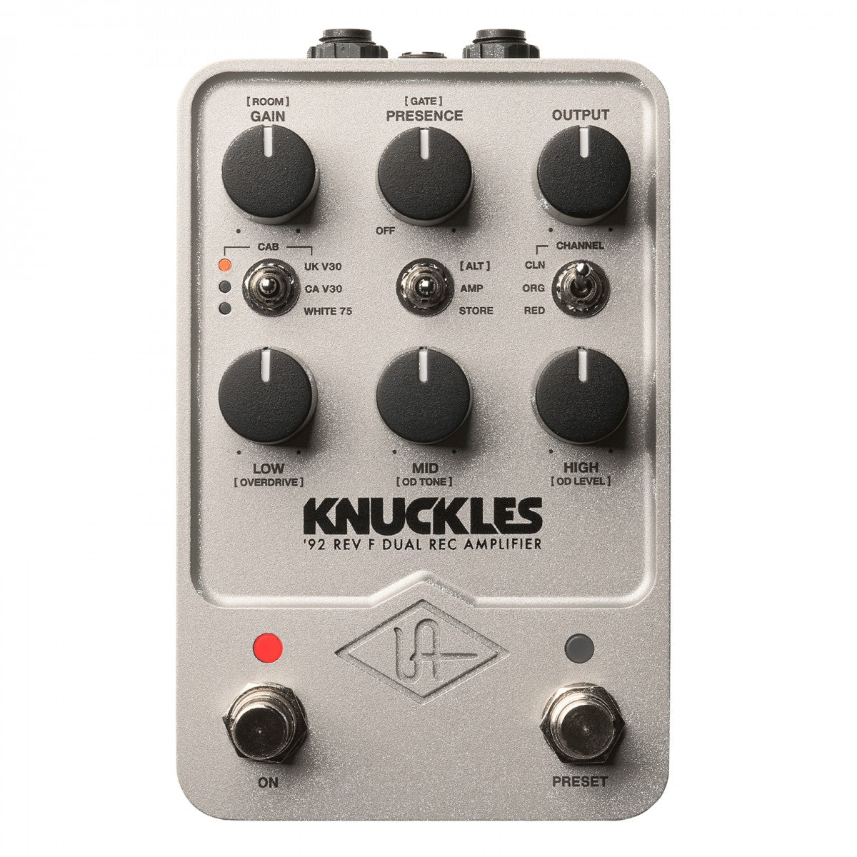 Universal Audio Knuckles '92 Rev F Dual Rec Amplifier Pedal