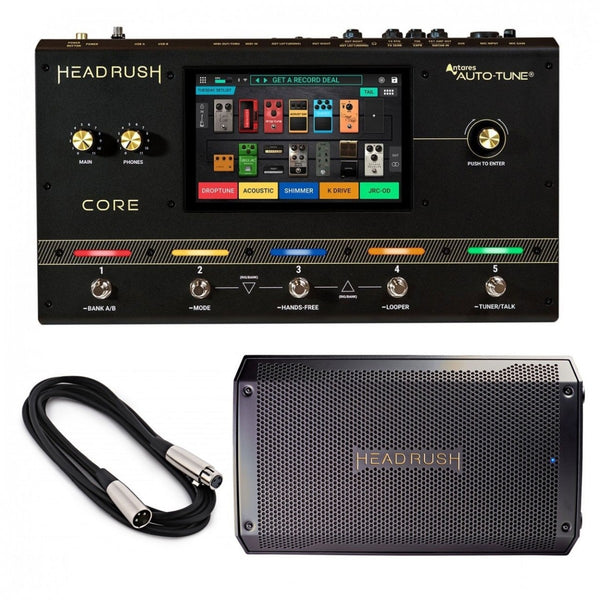 HeadRush CORE Guitar and Vocal Processer with HeadRush FRFR108MK2