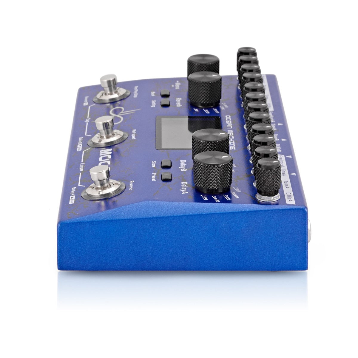 devin townsend pedal Mooer Ocean Machine Devin Townsend Signature Delay & Reverb Pedal, Dig – Guitar Điện