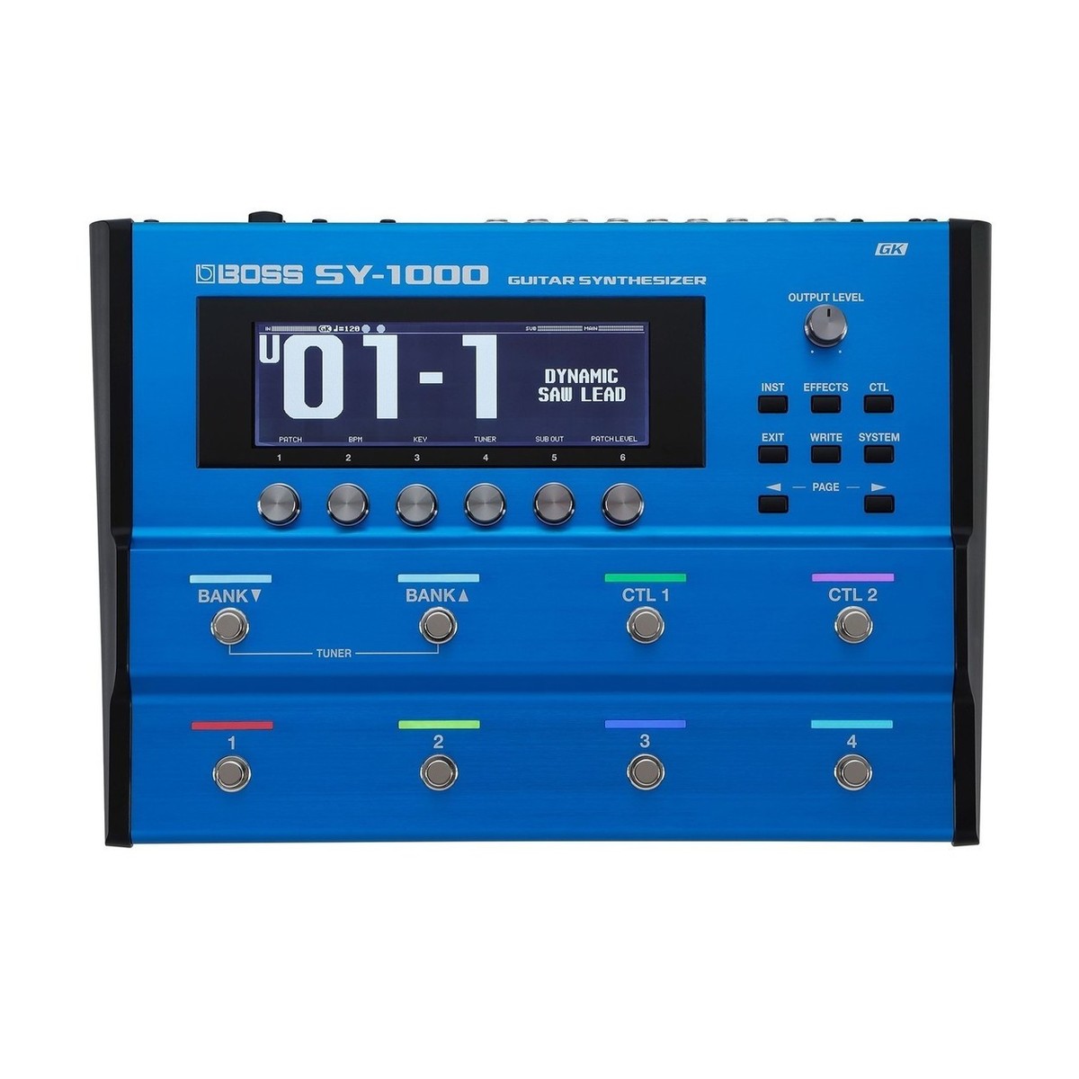 Synth Pedal Guitar Boss SY-1000 with GK-3