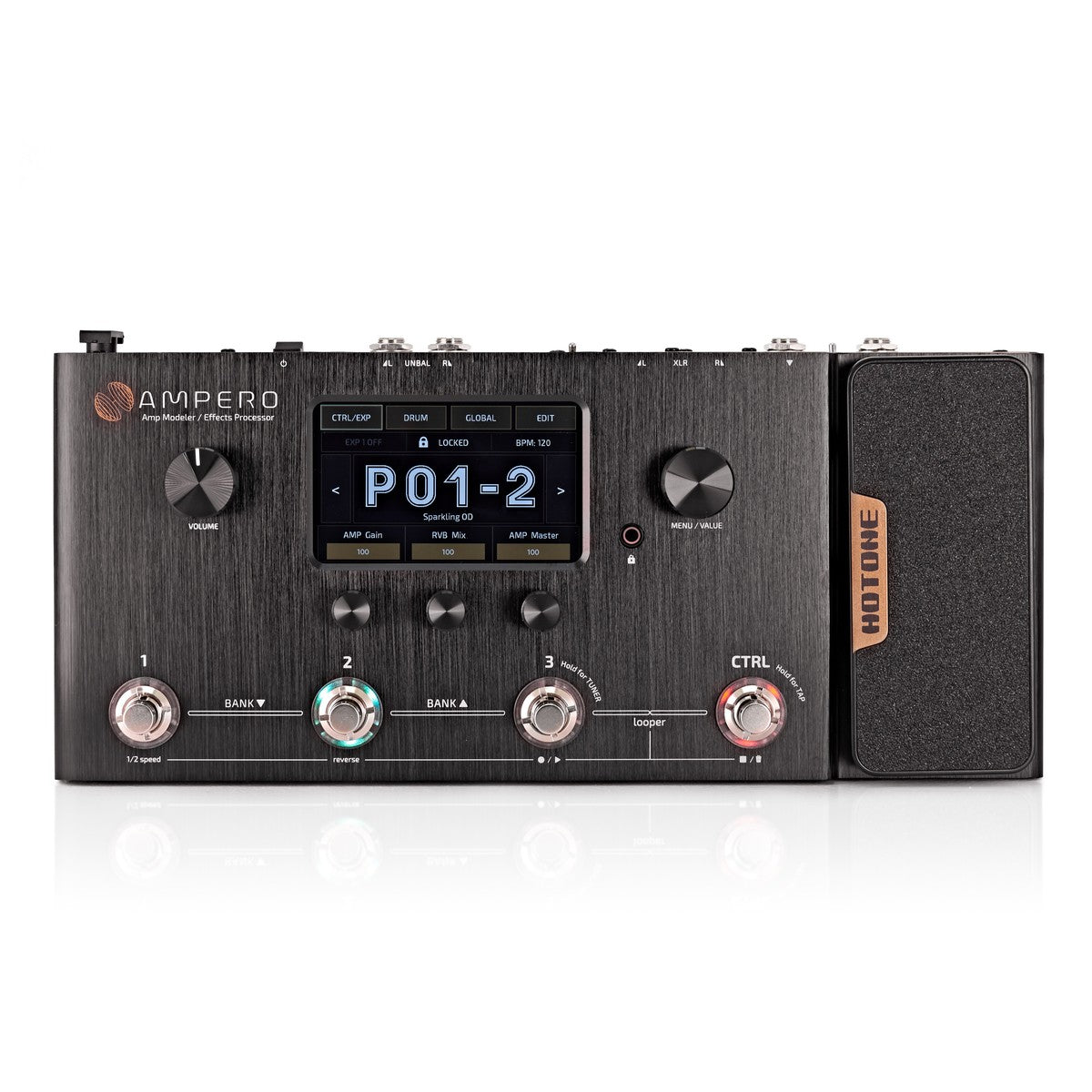 Multi Efects Pedal Guitar Hotone Ampero