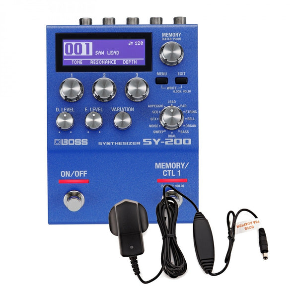 Synth Pedal Guitar Boss SY-200