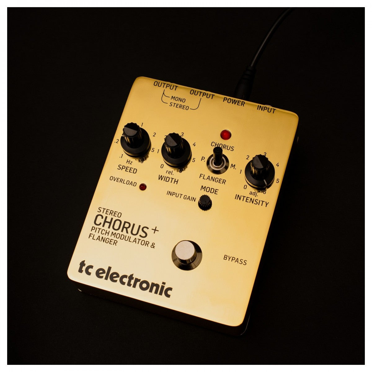 Chorus Pedal Guitar TC Electronic SCF GOLD Stereo