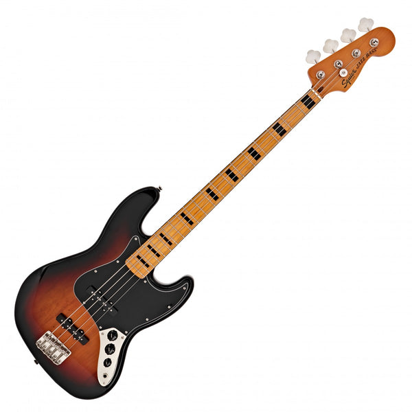 Squier Classic Vibe 70s Jazz Bass, Maple Fingerboard, 3-Color Sunburst