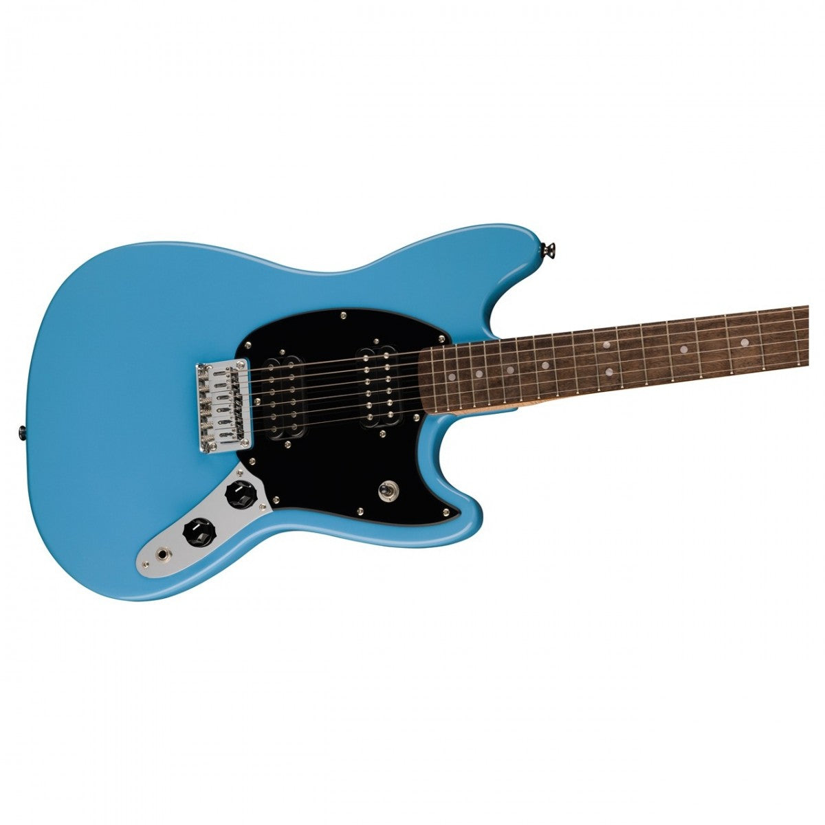 Đàn Guitar Điện Squier Sonic Mustang HH màu California Blue bàn phím Laurel