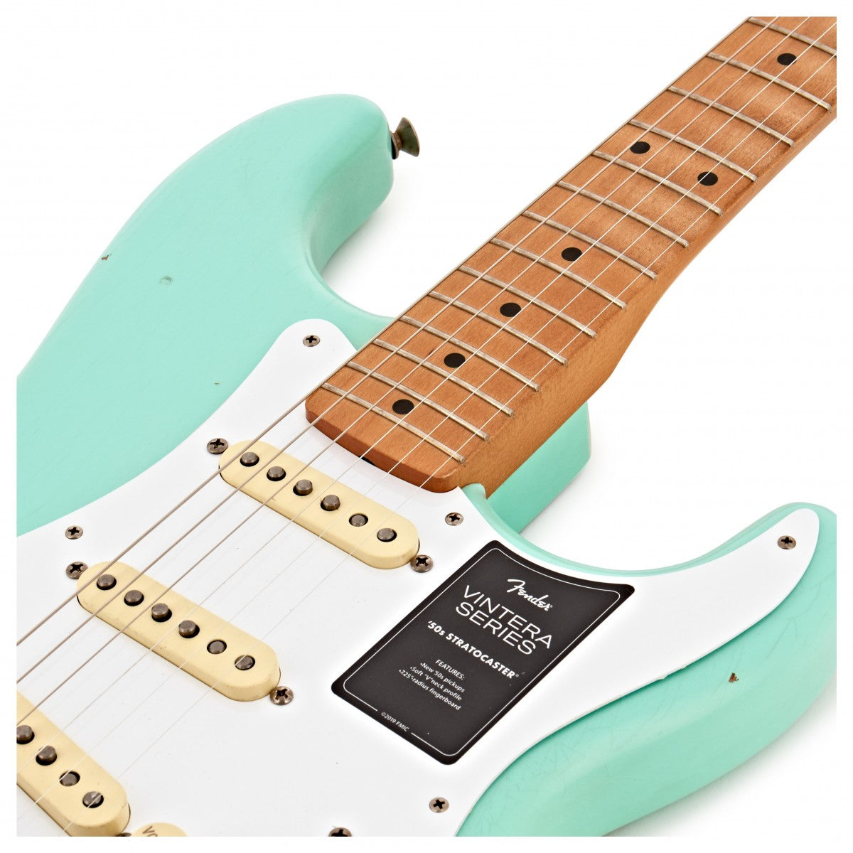 Đàn Guitar Điện Fender Limited Edition Vintera Road Worn 50s Stratocaster SSS, Maple Fingerboard