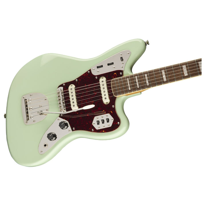 Đàn Guitar Điện Squier Classic Vibe 70s Jaguar, Indian Laurel Fingerboard, Surf Green