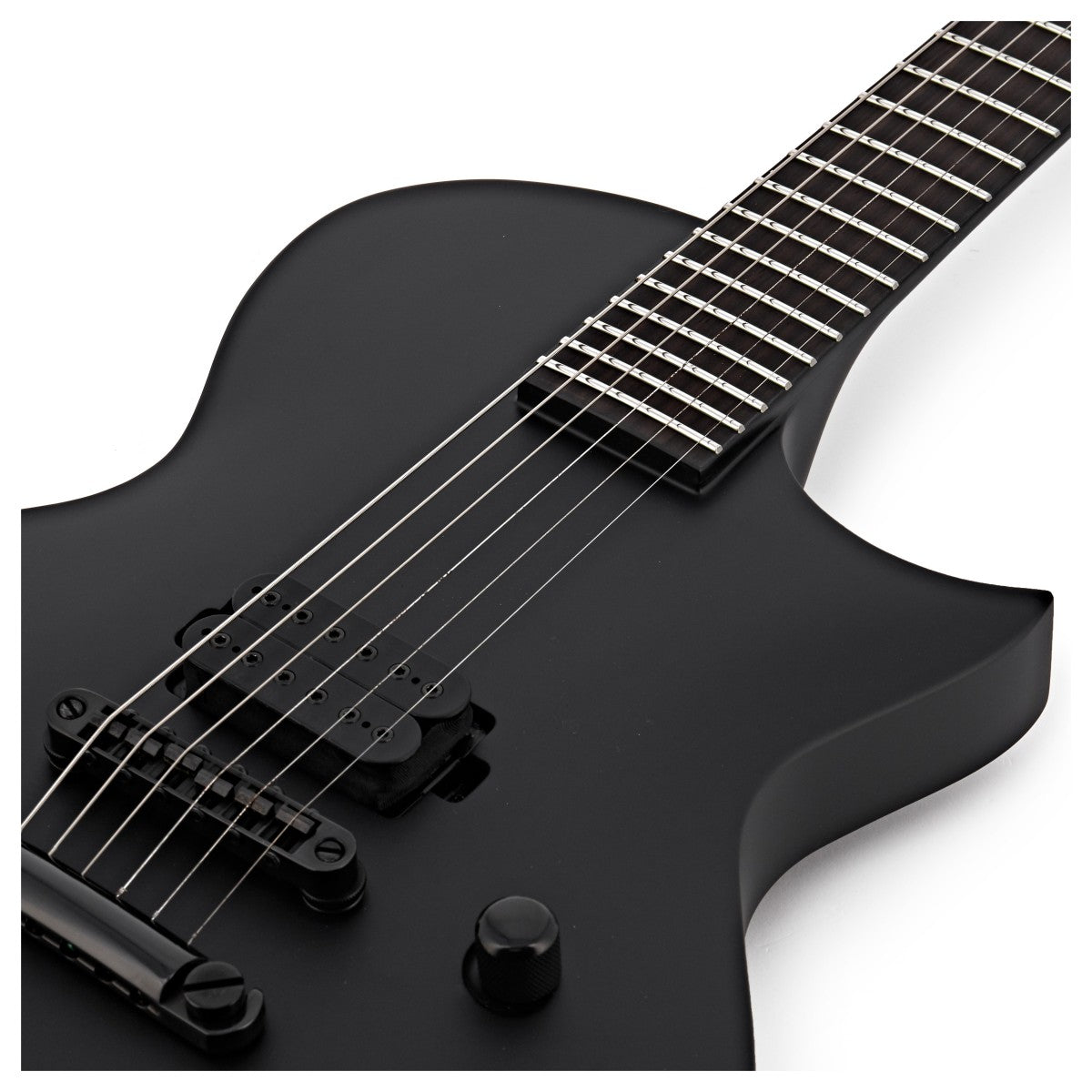 ESP LTD EC-BKM Black Metal, Black Satin