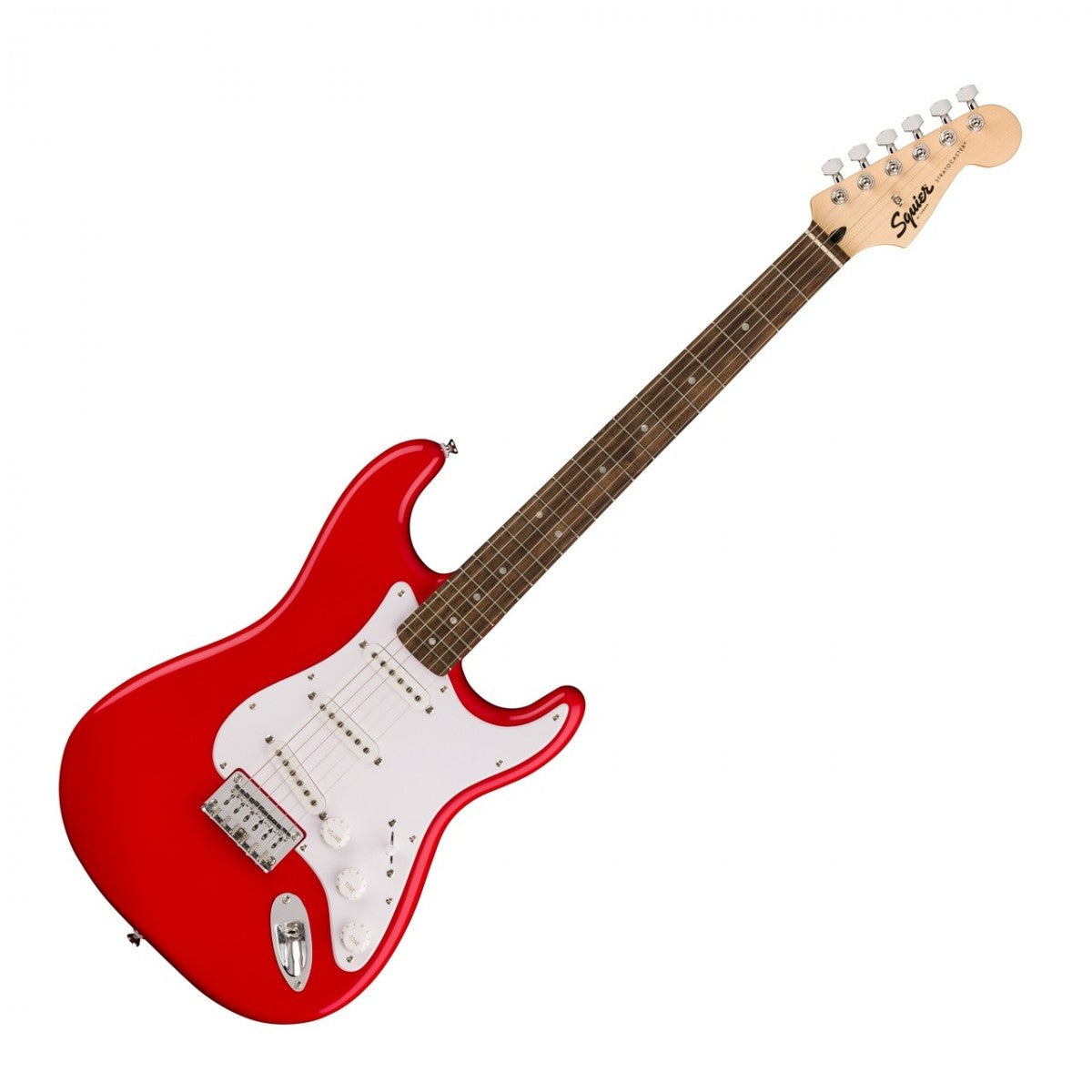 Đàn Guitar Điện Squier Sonic Stratocaster HT SSS màu Torino Red bàn phím Laurel