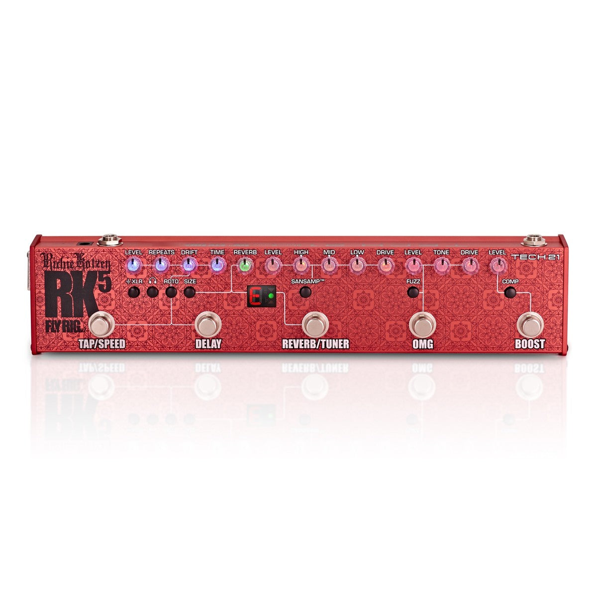 Multi Efects Pedal Guitar Tech 21 SansAmp