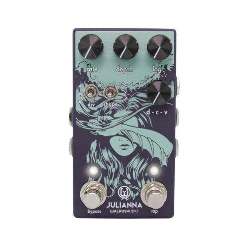 Walrus Audio Julianna Stereo Chorus/Vibrato Guitar Effects Pedal, Hybird Pedal