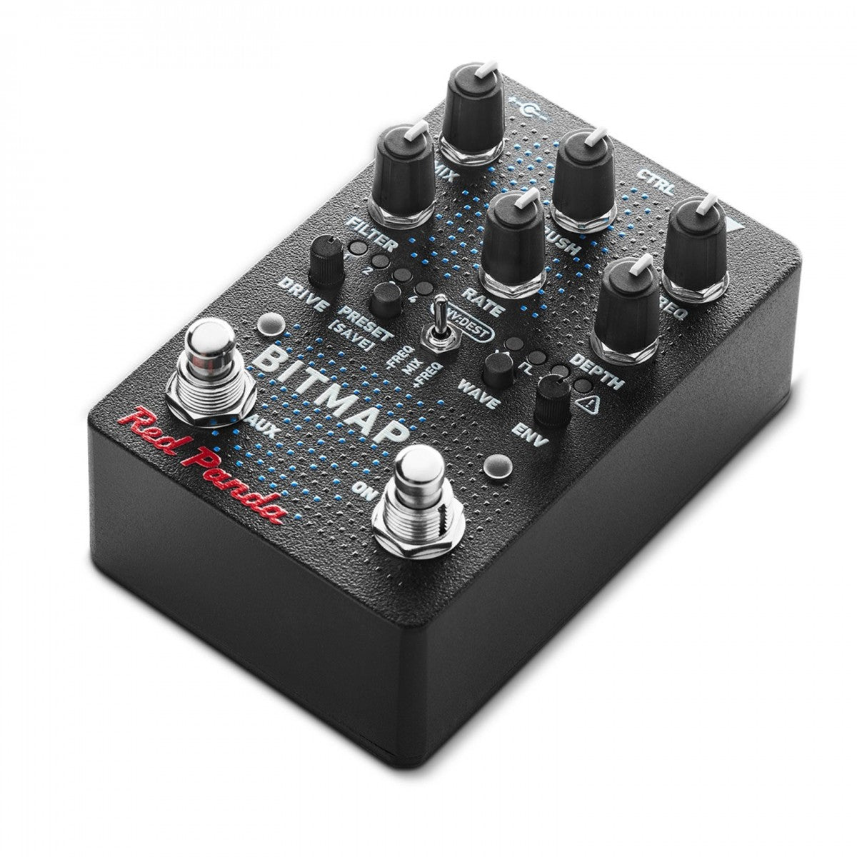 Synth Pedal Guitar Red Panda Bitmap 2