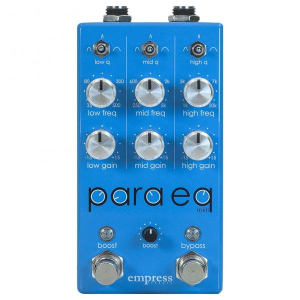 EQ Pedal Guitar Empress ParaEq MKII Parametric