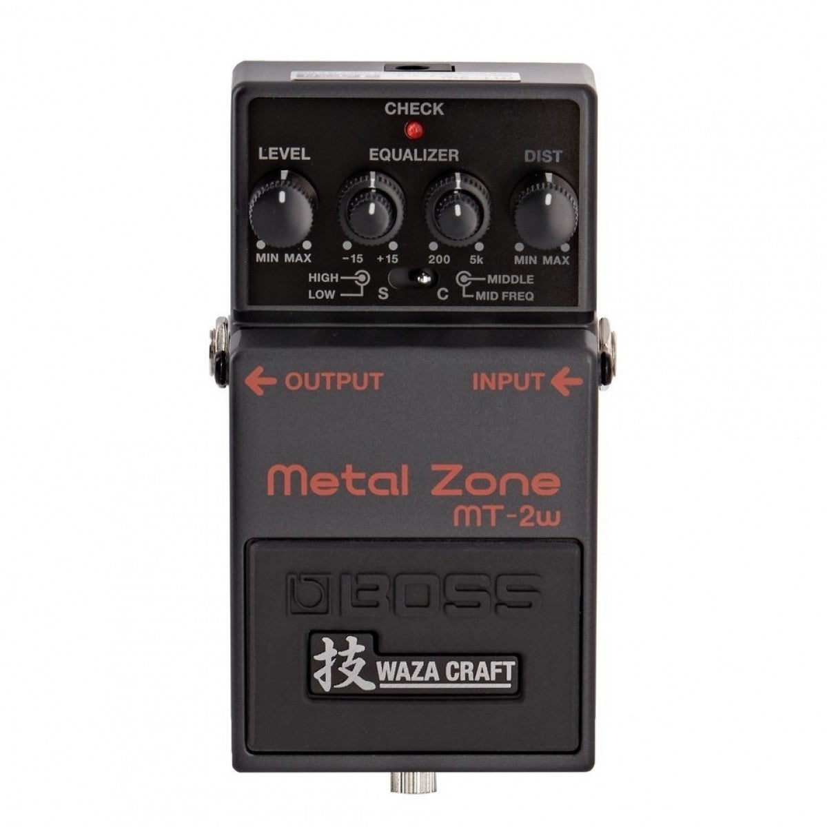 Distortion Pedal Guitar Boss MT-2W Waza Craft Metal Zone