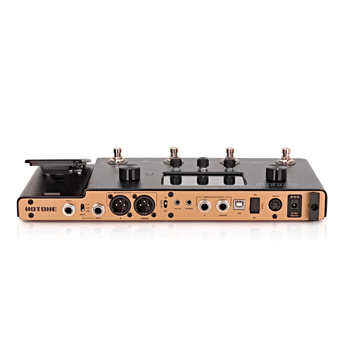Multi Efects Pedal Guitar Hotone Ampero