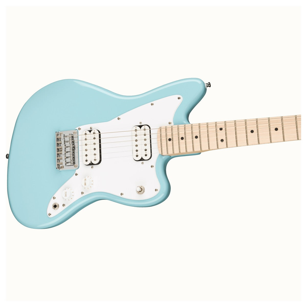 Đàn Guitar Điện Squier Mini Jazzmaster HH, Maple Fingerboard, Daphne Blue