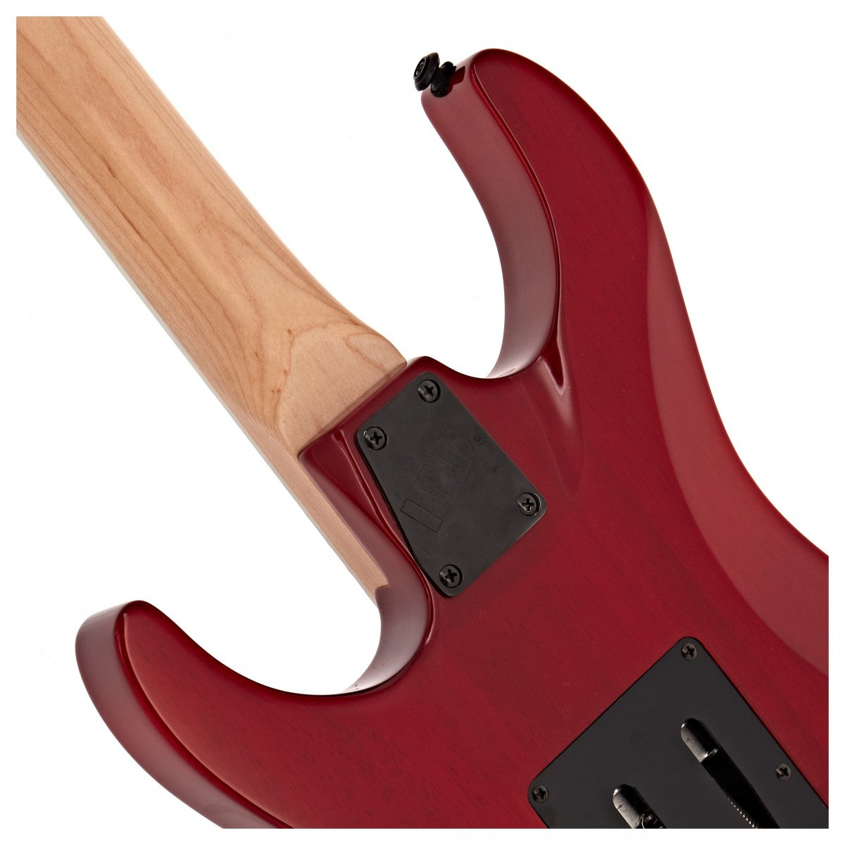 ESP LTD M-200FM, See Thru Red
